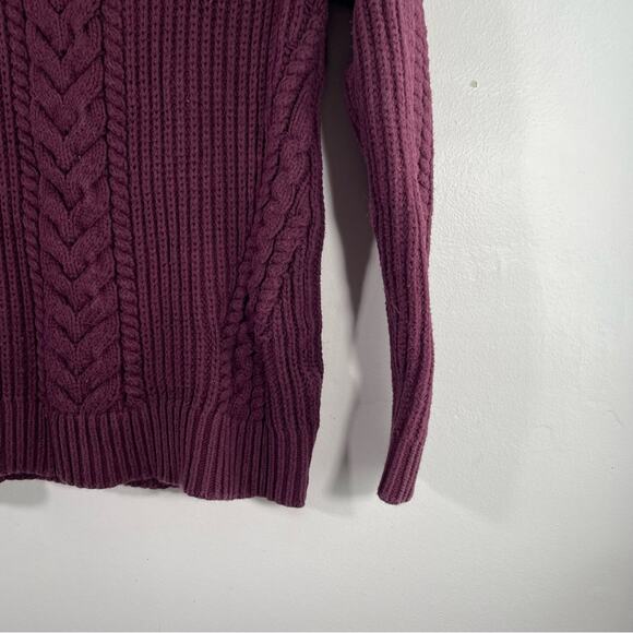 Lululemon Bring The Cozy Chunky Cable Knit Pullover Sweater 2 Dark Adobe - Picture 4 of 14